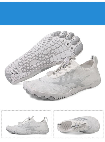 Quick Dry Water Shoes For Men Women Barefoot Shoes Beach Aqua Shoes Lightweight Sports Sneakers Hiking Surfing Boating Fishing