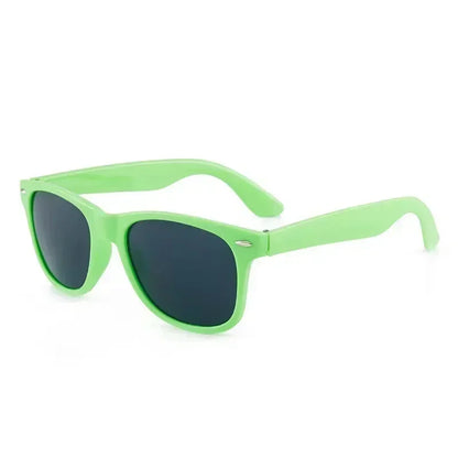 New Fashion Children Glasses Vintage Round Outdoor Sun Protection Sunglasses Baby Girls Acrylic UV400 Sunglasses Kids Eyeglasses