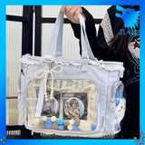 Ballet Girl Large Appetite Itabag Japanese Two-Dimension Single Shoulder Crossbody Bag Gift For Friends Women'S Handbag