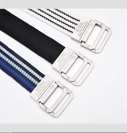 JIFANPAUL Brand New Canvas Belt Outdoor Tactical Belt Unisex High Quality Canvas Belts for Jeans Male Luxury Casual Straps