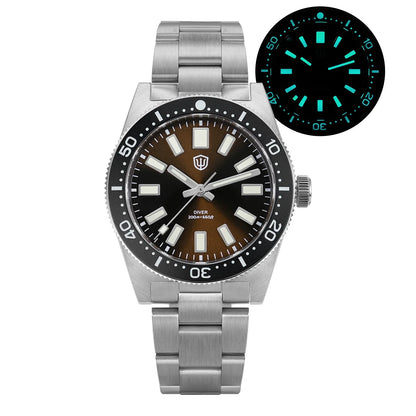 Watchdives WD1965 Luxury Men's Watch VH31 Sweep Second Quartz Movement 38mm Watch Night Light 20Bar Waterproof Watches