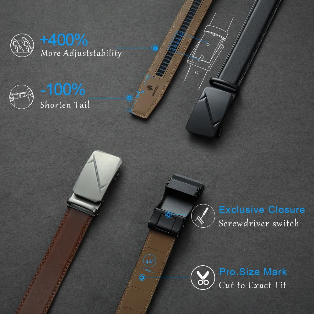Men Belt Automatic Buckle Belt Fashion Alloy Belts Genune Leather Luxury Belts for Men Business Luxury Designer Clothes