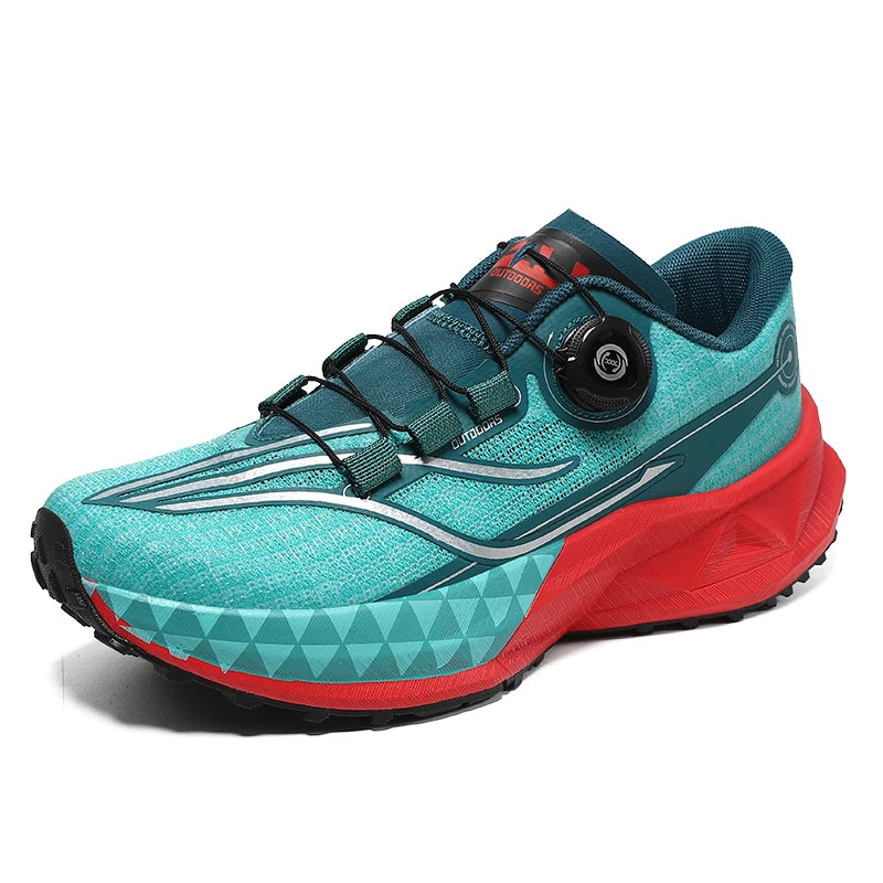 2025 New Soft Soled Outdoor Casual Sports Shoes With Rotating Buckle Carbon Plate And Popcorn Outsole, Men'S Running Shoes 35-44