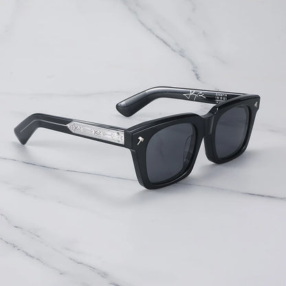JMM QUENTIN Man Sunglasses Japan Thick Acetate Outdoor Square Sun Glasses Woman Fishing Driving Gafas Lentes De Sol Hombre