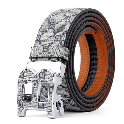 High Quality 3.4cm Luxury Brand Men Belts Famous Leather Belts for men Designers B Buckle Male Strap jeans belt