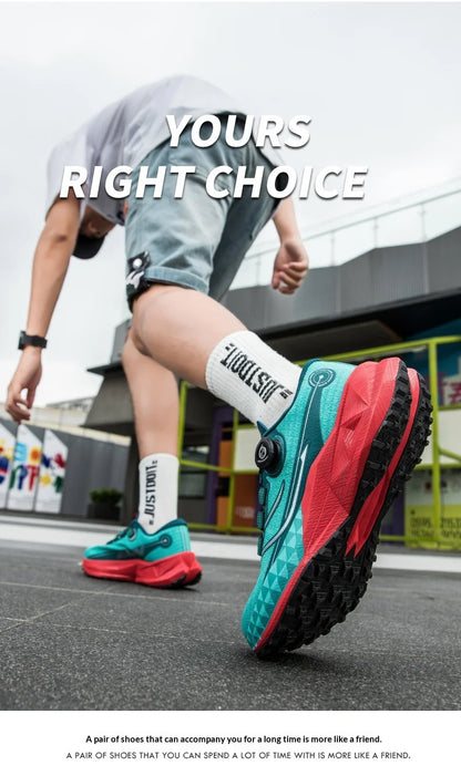2025 New Soft Soled Outdoor Casual Sports Shoes With Rotating Buckle Carbon Plate And Popcorn Outsole, Men'S Running Shoes 35-44