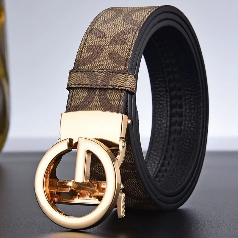 New Business Men Belts Casual Fashion Luxury Lady Designer Famous Brand Male G Buckle Women Leather Belt for women dress