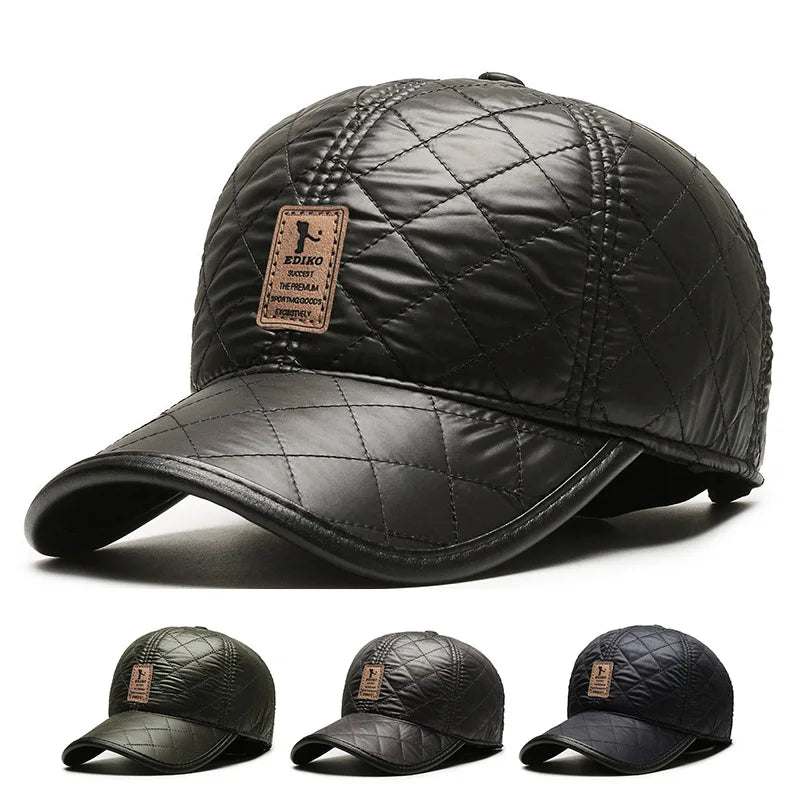 Casual Warm Ear-Protective Thickened Duckbill Cap, Outdoor Travel Vacation Versatile Baseball Cap