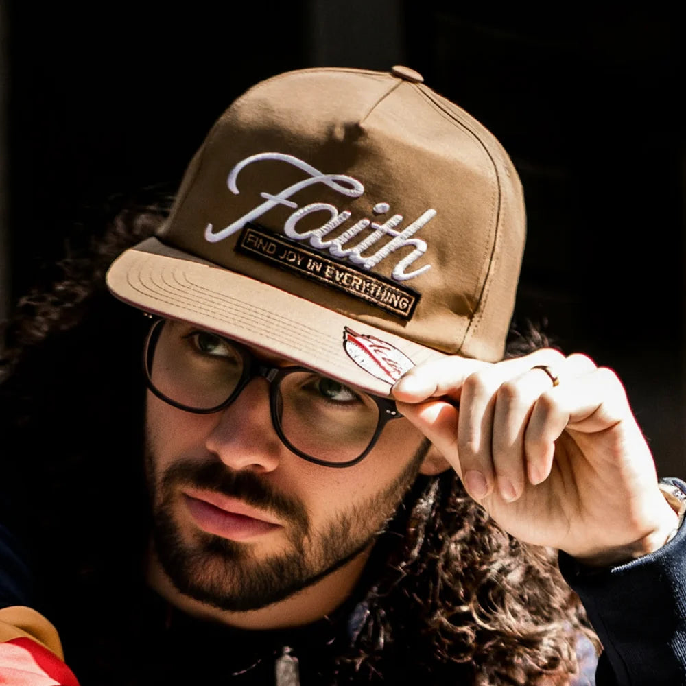 Maden Vintage Embroidered Letter Baseball Cap Unisex Round Top Flat Brim Hat Casual Sun Hat for Streetwear and Hip-Hop Style