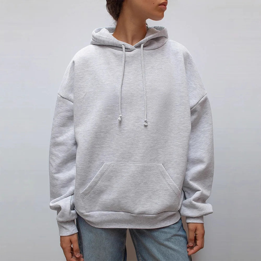 Fashion Wings Beads Sweathirts Women Oversized Hoodies Fleece Lining Sequined Casual Pullover Top Y2K Clothes Lady Outfits 2026