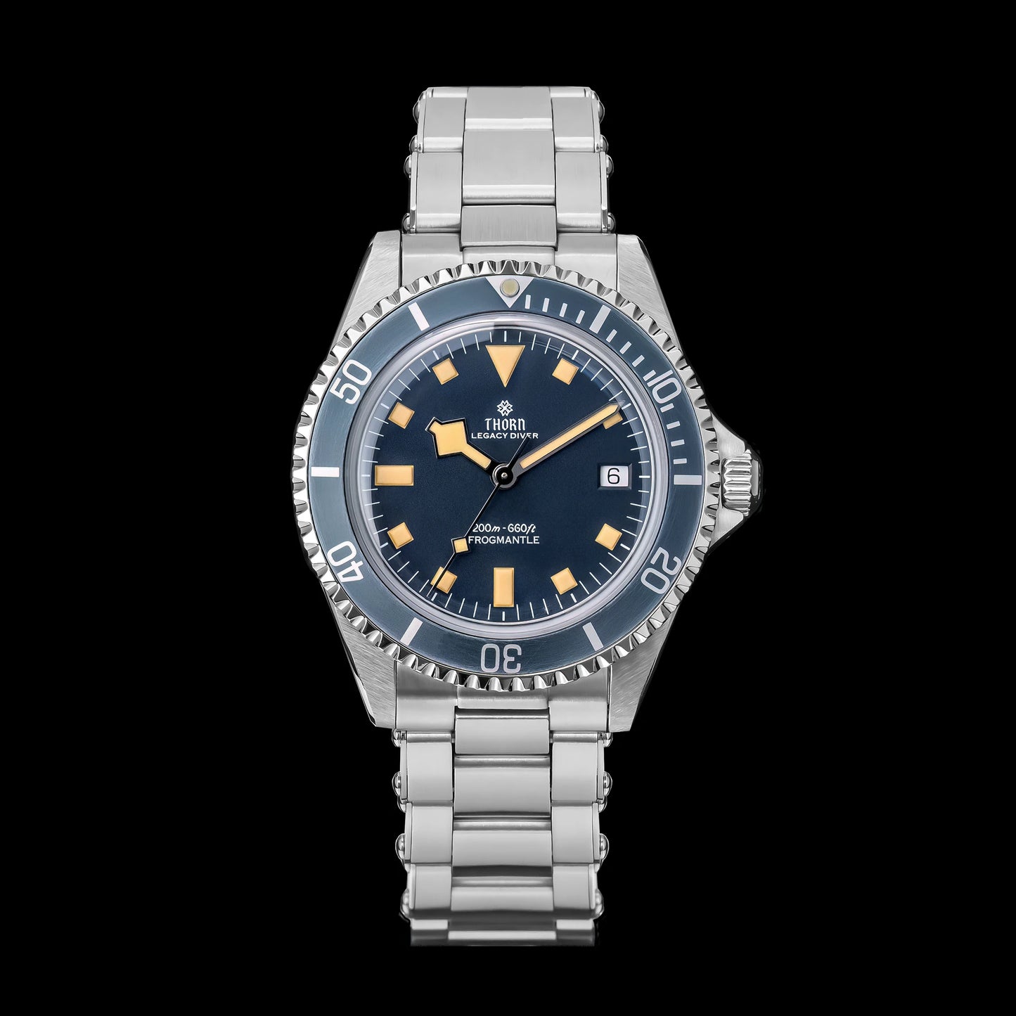 THORN T023 V2 40mm Men Watch 36L Stainless Steel PT5000 Automatic Movement Mechanical Watch Sapphire 200m Waterproof Writwatch