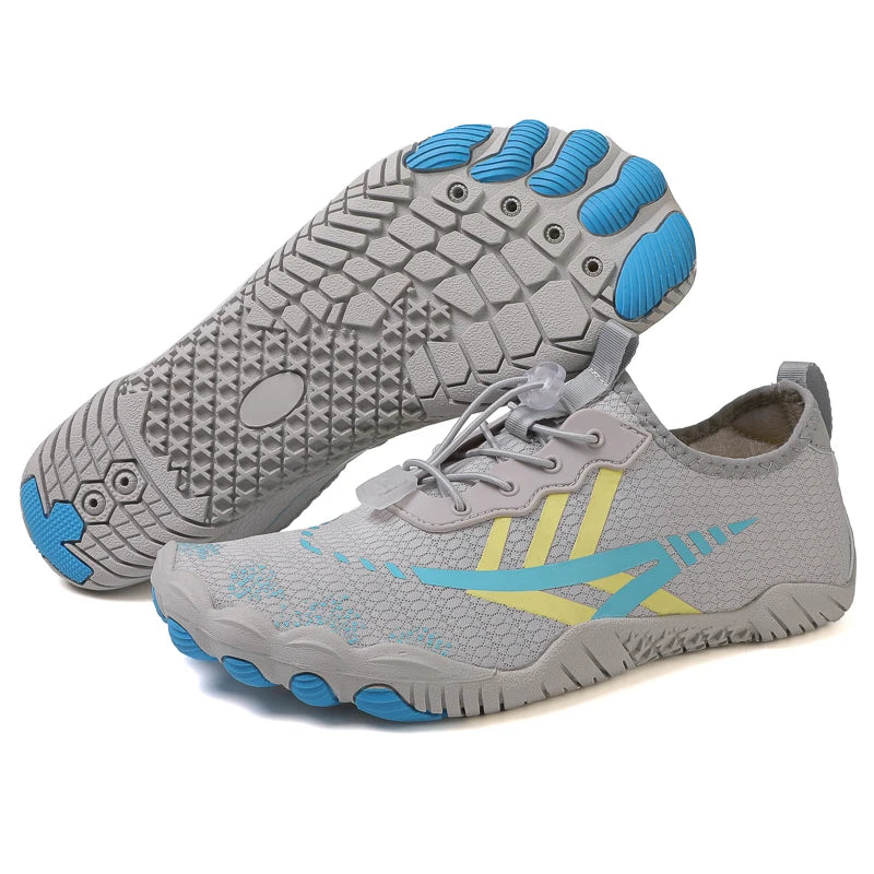 Quick Dry Water Shoes For Men Women Barefoot Shoes Beach Aqua Shoes Lightweight Sports Sneakers Hiking Surfing Boating Fishing