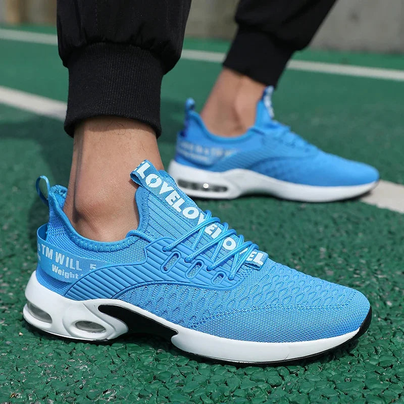 Summer Men's Shoes Mesh Casual Sports Shoes Spring Summer Shoes Tennis Lightweight Walking Black Sneakers 2025 Hot Selling Item