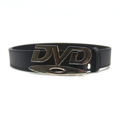 2026 Y2K DVD Belt for Women - Retro Disc Buckle, Luxury Style, Fashionable & Trendy Waist Belt, Hot Selling Decorative Belt