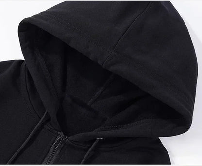 Women's Autumn Winter Hoodies Stethoscope EKG printed zipper Hooded Jackets Nursing Zipper Pocket Sweatshirt Nurse Life Outwear