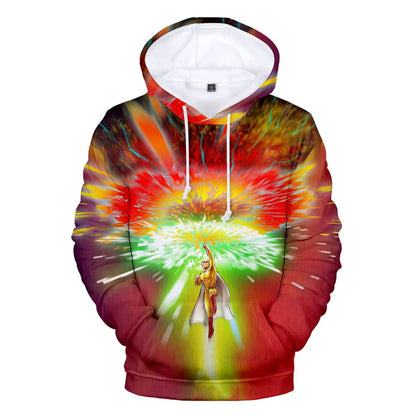 Anime Saitama Oppai 3D Digital Printing Hoodies Men Women Long Sleeve Hoodie Sweatshirt Fashion Harajuku Jacket Cosplay Costume