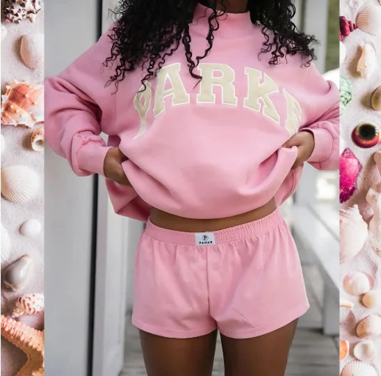 2026Grey Printed Sweatshirt women Soft Fleece long sleeve sweatshirt female autumn winter high neck loose women's hoodie clothes