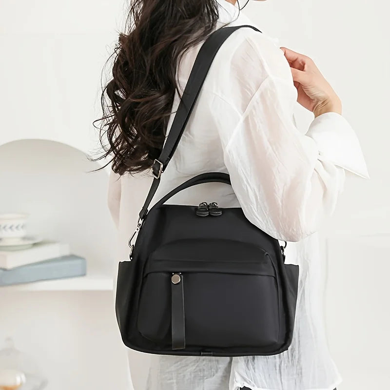 Fashion Women's Shoulder Bag Simple Multiple Pockets Crossbody Bag  Decorated With Tassels Handbags Daily Commuting