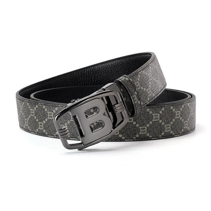 High Quality 3.4cm Luxury Brand Men Belts Famous Leather Belts for men Designers B Buckle Male Strap jeans belt