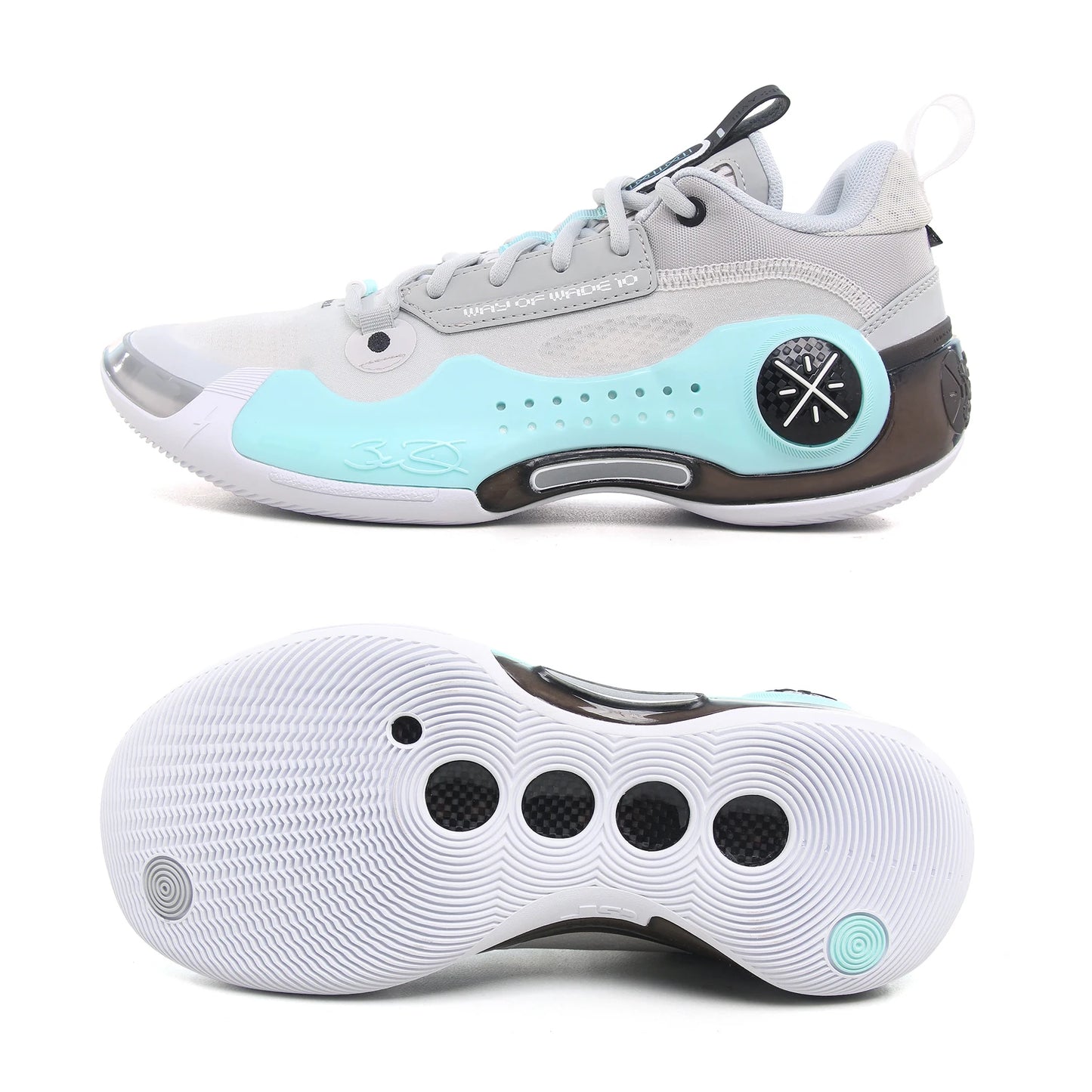 Li-Ning Men's WAY OF WADE 10 LOW Professional Basketball Shoes Carbon Plate Cushion Support LiNing WOW 10 Sneakers ABAS083