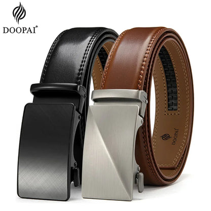 Men Belt Automatic Buckle Belt Fashion Alloy Belts Genune Leather Luxury Belts for Men Business Luxury Designer Clothes