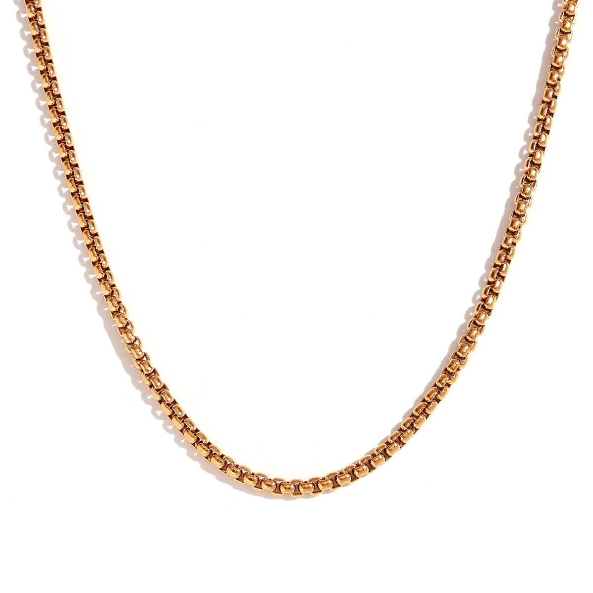 MamacitaSlay water wave chain snake chain Women's stainless steel necklace Bracelets Belly Chain Various styles Jewelry