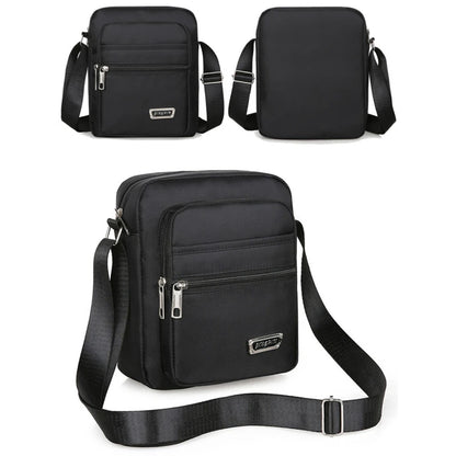 2025 Men Nylon Shoulder Bag Messenger Bag Casual Nylon Zipper Pocket Handbag Fashion Tote Travel Male Crossbody Bags New