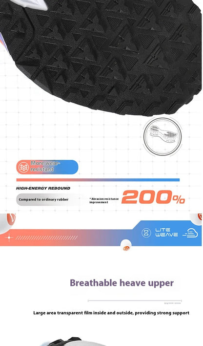 2025 New Soft Soled Outdoor Casual Sports Shoes With Rotating Buckle Carbon Plate And Popcorn Outsole, Men'S Running Shoes 35-44