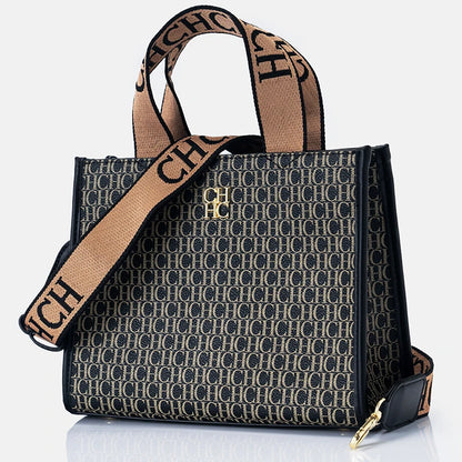 Women's Bags Metal Logo Casual Large Capacity Light Luxury Brand Designer 2026 New Fashion High Quality Women's Handbag