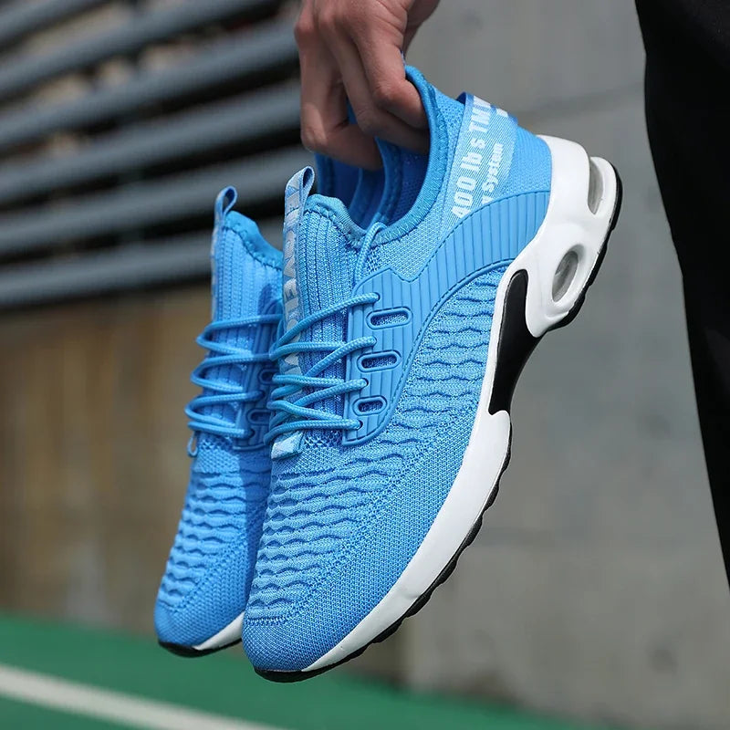 Summer Men's Shoes Mesh Casual Sports Shoes Spring Summer Shoes Tennis Lightweight Walking Black Sneakers 2025 Hot Selling Item