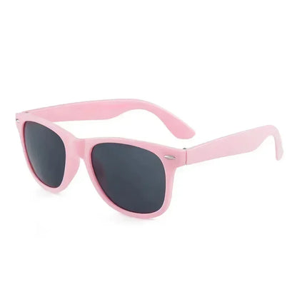 New Fashion Children Glasses Vintage Round Outdoor Sun Protection Sunglasses Baby Girls Acrylic UV400 Sunglasses Kids Eyeglasses