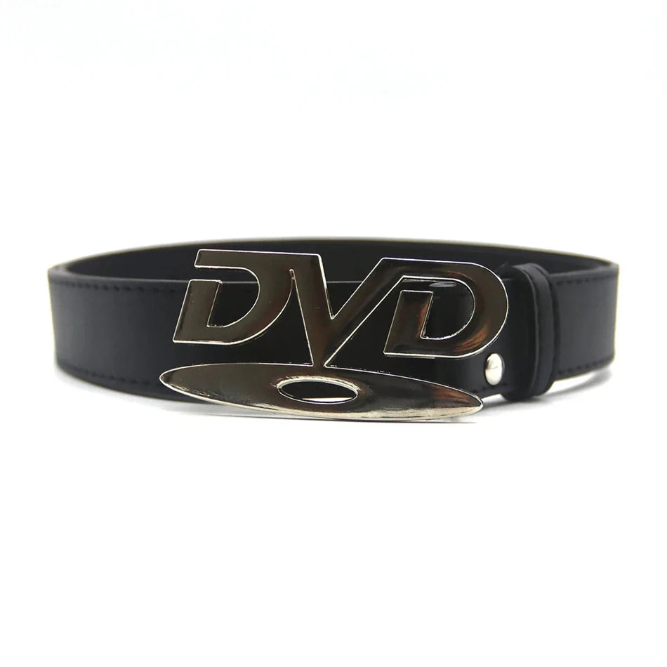 2026 Y2K DVD Belt for Women - Retro Disc Buckle, Luxury Style, Fashionable & Trendy Waist Belt, Hot Selling Decorative Belt