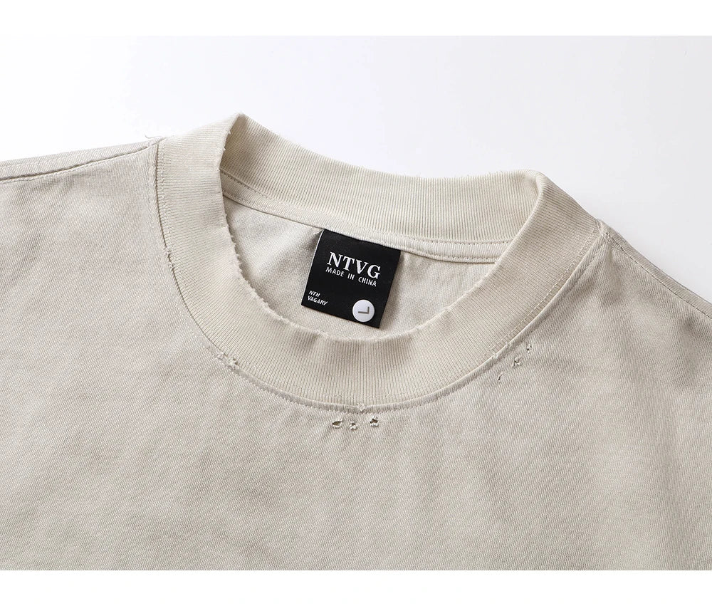 Retro Washed Oversized T-shirt Men Clothing Graphic T Shirts High Quality Short Sleeve Printed Tees 2026 Hip Hop Y2k New In Tops