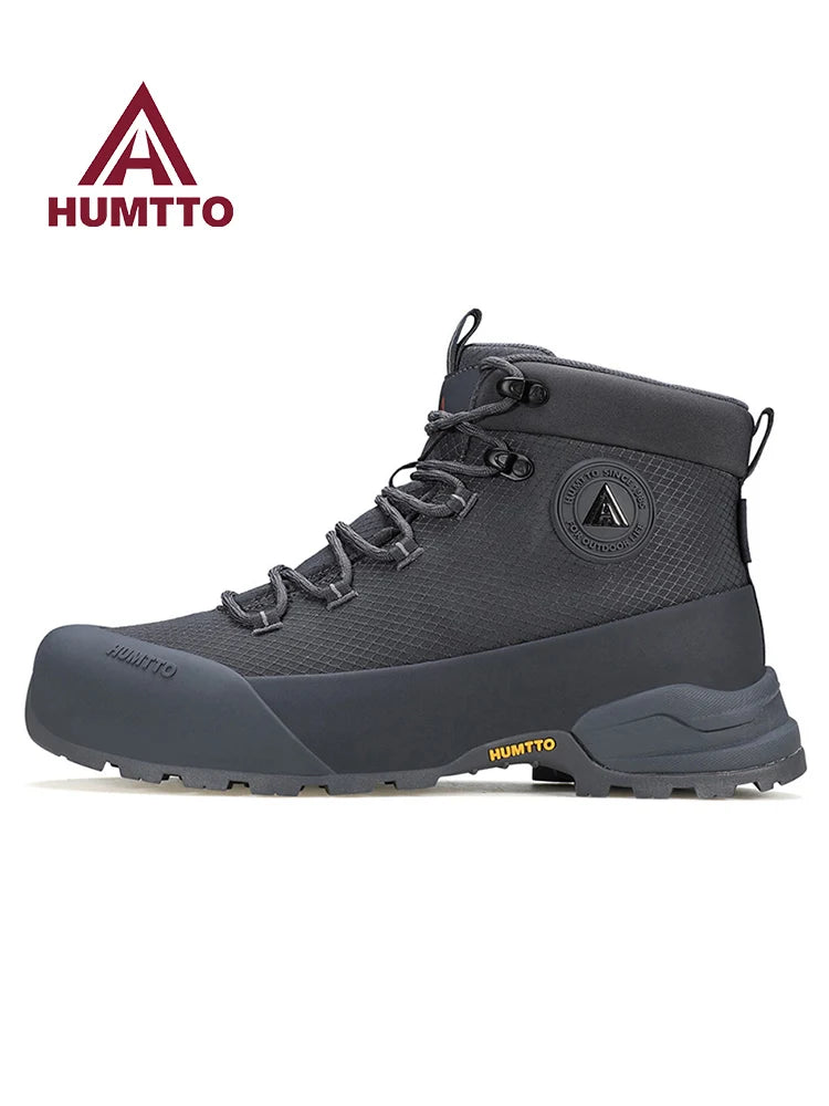 HUMTTO Hiking Shoes Men Winter Outdoor Sports Climbing Shoes hunting boots Warm outdoors ankle travel boots  Trekking Sneakers