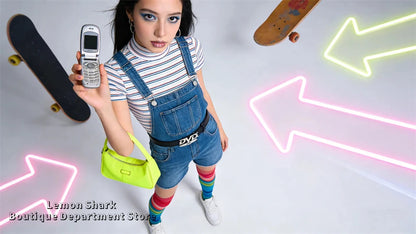 2026 Y2K DVD Belt for Women - Retro Disc Buckle, Luxury Style, Fashionable & Trendy Waist Belt, Hot Selling Decorative Belt