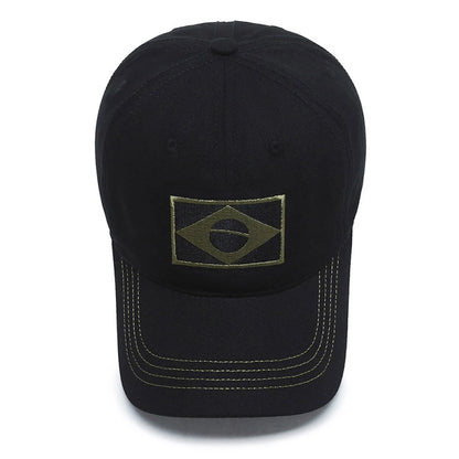 New  Baseball Cap Men Summer Brazil Flag Sun Protection Snapback Cap Male Fashion Casual Golf Baseball Hat Airsoft Hat