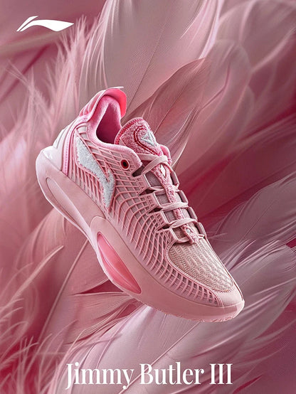 Li-Ning Men's JIMMY BUTLER 3 Professional Basketball Shoes BOOM Cushioning Wearable LiNing Breathable Sneakers ABAU107