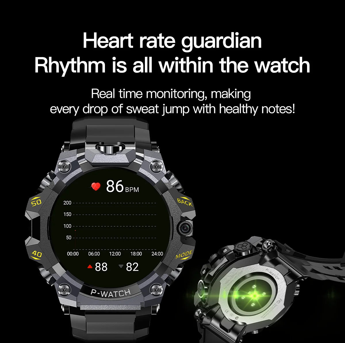 Q668 Smartwatch Android 10.0 Smart Watch With 1.95 inch Amoled HD Screen inset 4g/5g Sim Card GPS WIFI IP68 Waterproof 512GB