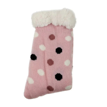 Christmas Gift Thermal Socks Women Winter Warm nightwear Plush Soft Floor Fuzzy Fluffy Fur Slipper Sock Thick Ladies Cute Cow