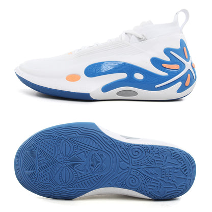 Li-Ning Men's WAY OF WADE 11 WHITE HOT Professional Basketball Shoes Carbon Plate Cushion Support Indoor Sneakers ABAU049