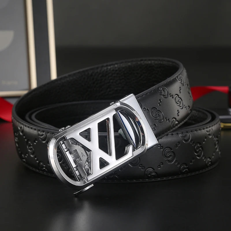 High Quality Luxury Brand Designer Suit pants Belts Male Automatic Buckle Men belts Leather Belt for men Strap for Jeans