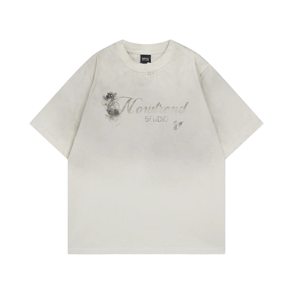 Retro Washed Oversized T-shirt Men Clothing Graphic T Shirts High Quality Short Sleeve Printed Tees 2026 Hip Hop Y2k New In Tops