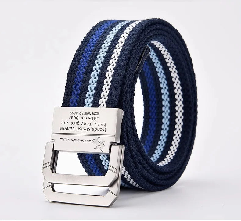 JIFANPAUL Brand New Canvas Belt Outdoor Tactical Belt Unisex High Quality Canvas Belts for Jeans Male Luxury Casual Straps