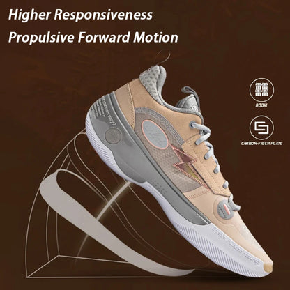 Li-Ning Men's WAY OF WADE 10 LOW Professional Basketball Shoes Carbon Plate Cushion Support LiNing WOW 10 Sneakers ABAS083