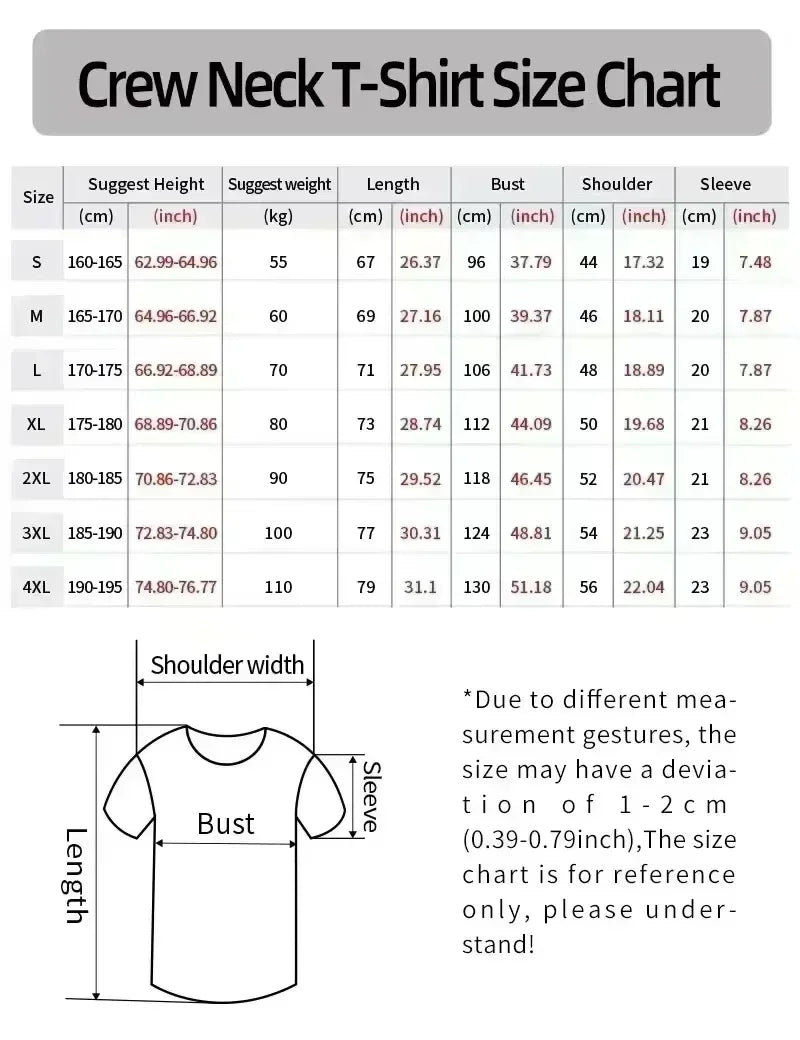 Summer Men's Nostalgic Retro DVD Video Letter Printed Round Neck T-shirt Neutral 100% Cotton Soft Breathable Short Sleeve