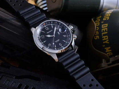 Milifortic Watch Climb S089 NH35 Automatic Mechanical Movement Calendar Compass Bezel C3 Luminous 39.5mm Sport Watch Men 10Bar