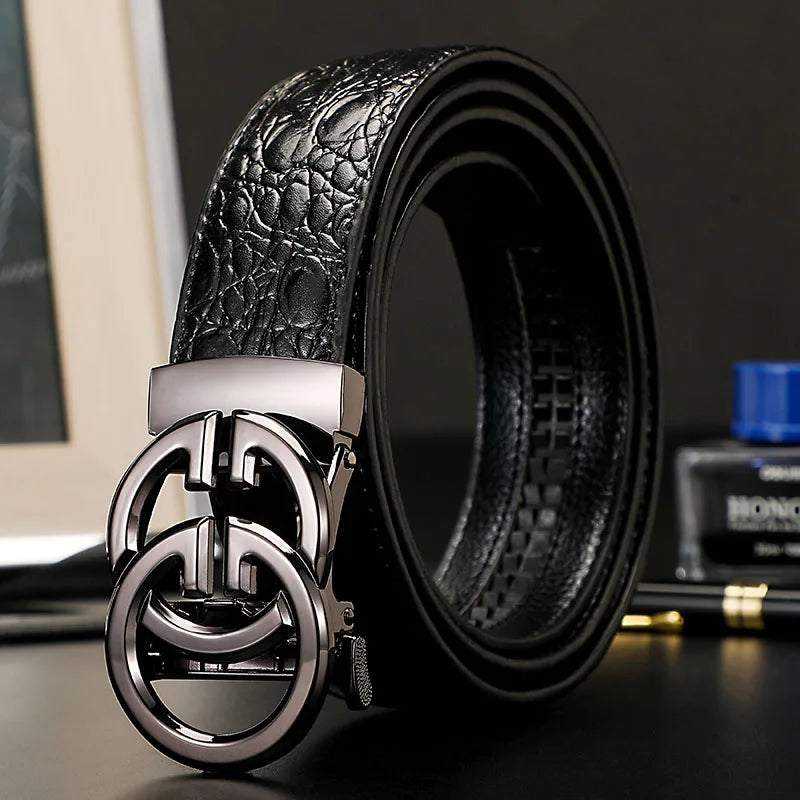 New wide 3.4cm Women's Belt Formal Leather Canvas Belt Women High Quality Metal Buckle Male Belt for men jeans work belt