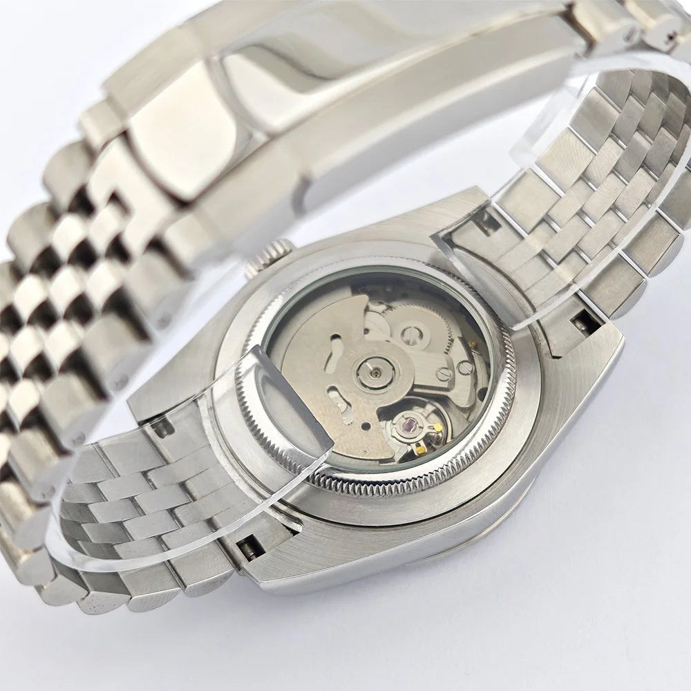 36mm/39mm NH35 Watch Who Cares im Already Late Watch High Quality Sapphire Crystal Glass Waterproof Case NH35 Movement Watch
