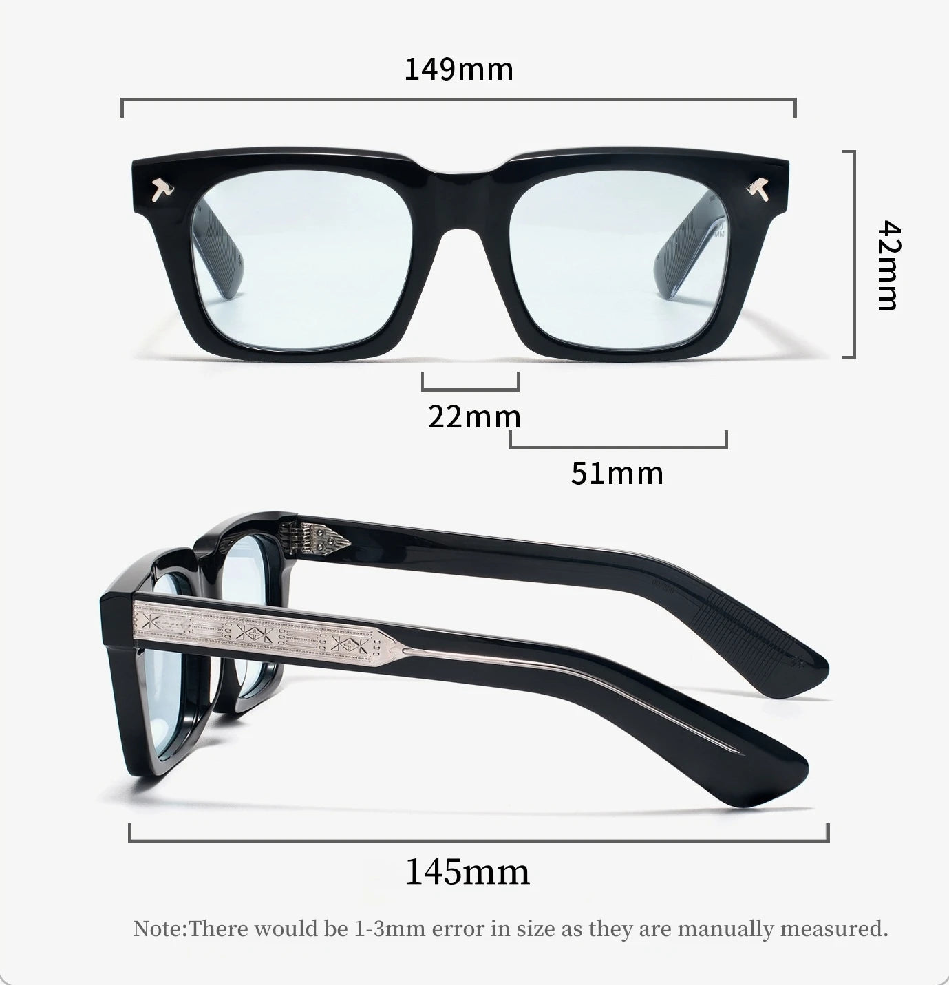 JMM QUENTIN Man Sunglasses Japan Thick Acetate Outdoor Square Sun Glasses Woman Fishing Driving Gafas Lentes De Sol Hombre