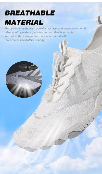 Quick Dry Water Shoes For Men Women Barefoot Shoes Beach Aqua Shoes Lightweight Sports Sneakers Hiking Surfing Boating Fishing